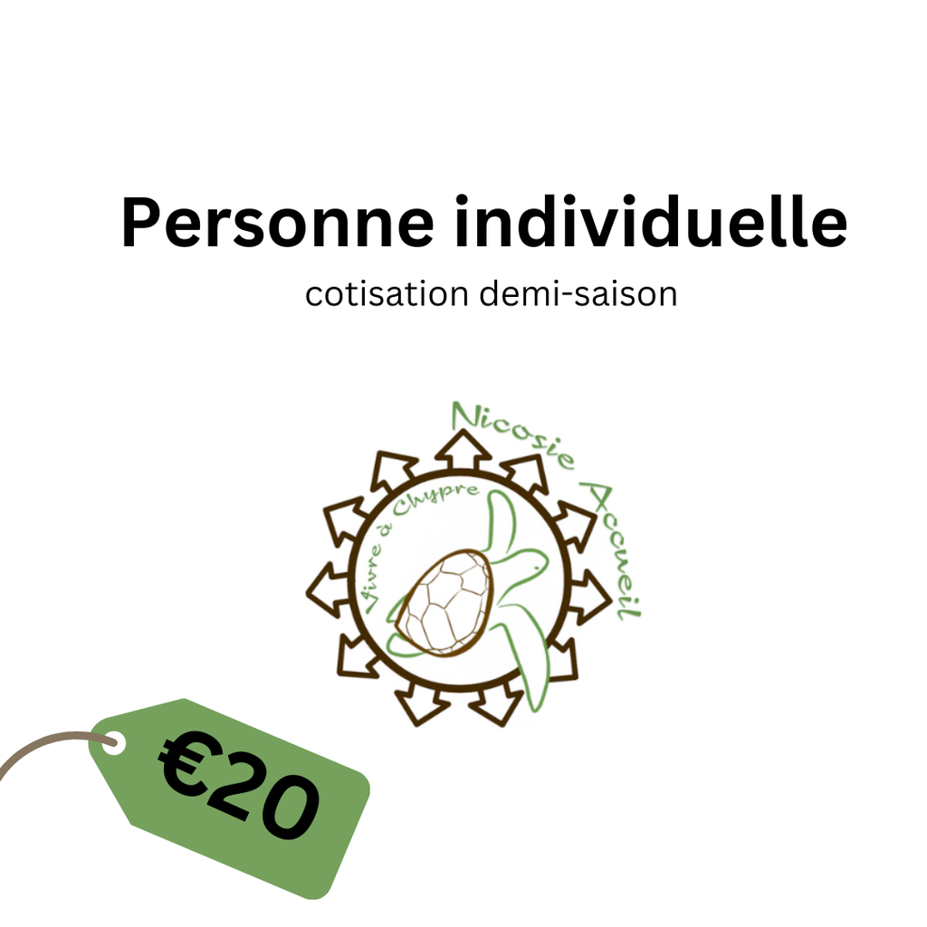Personne individuelle: cotisation demi-saison