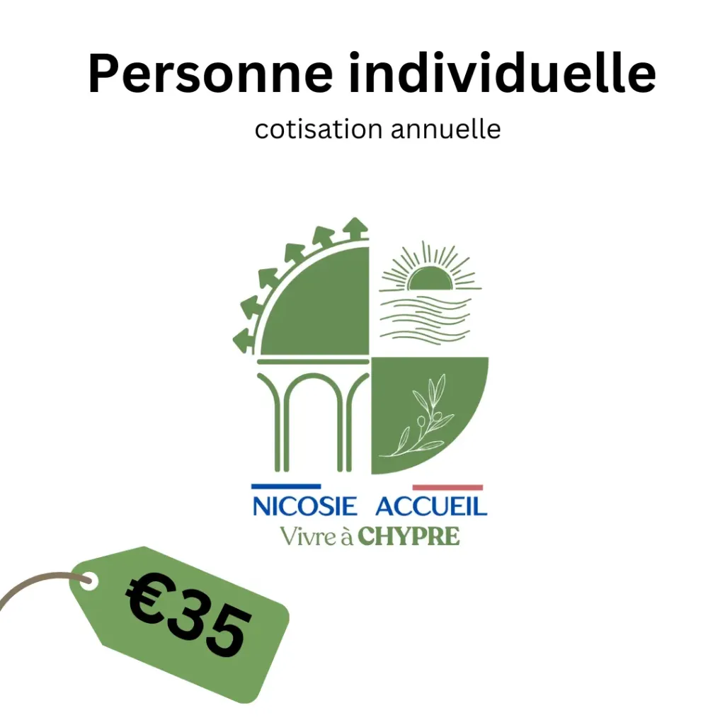 Personne individuelle: cotisation annuelle