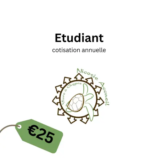 Etudiant: cotisation annuelle